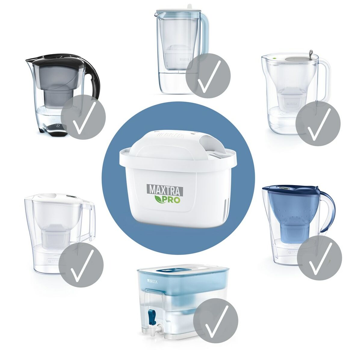 Filter til filterkanne Brita Maxtra Pro 3 Deler (3 enheter)